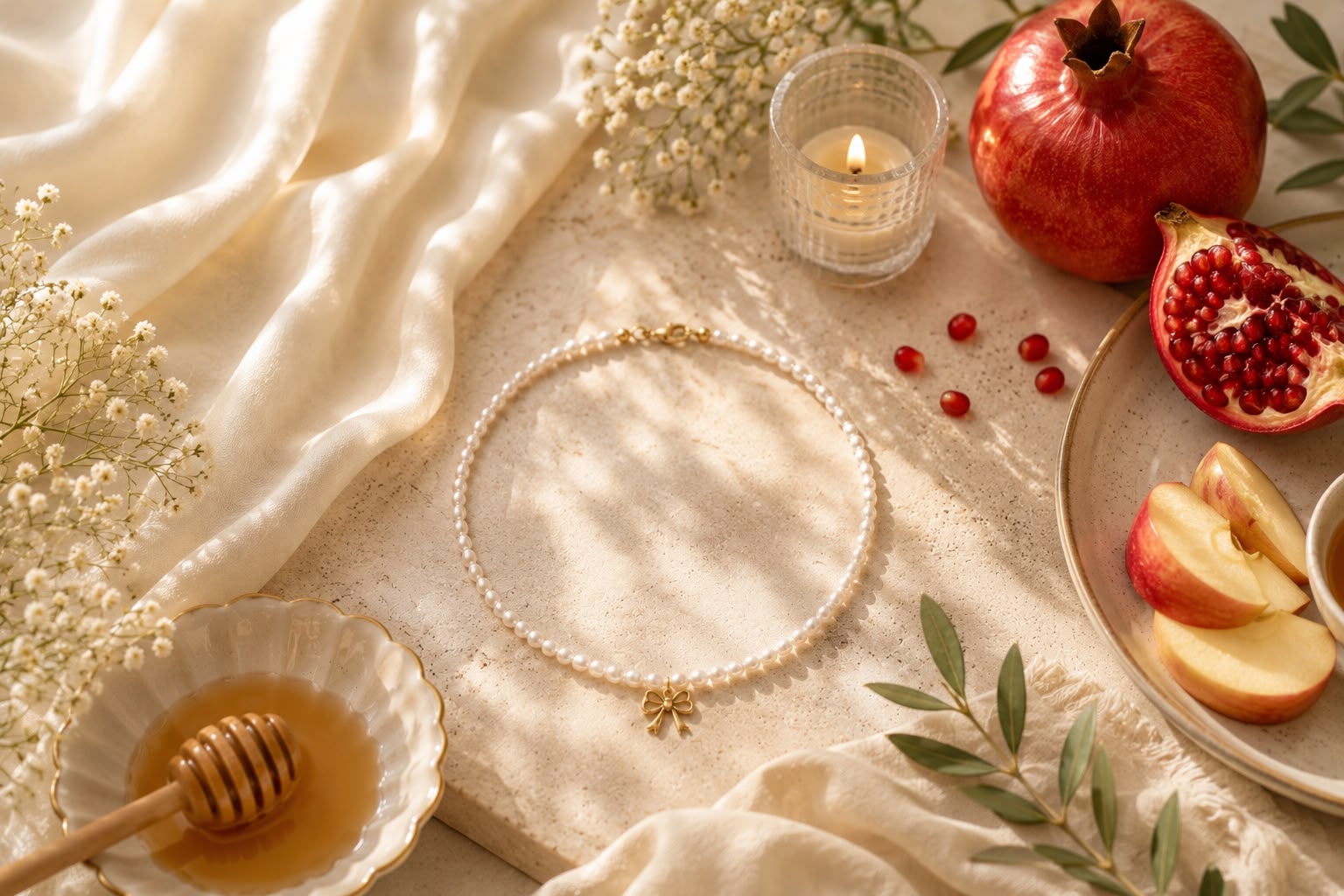דוגמנית עונדת תכשיט פרימיום של Shaya Jewelry